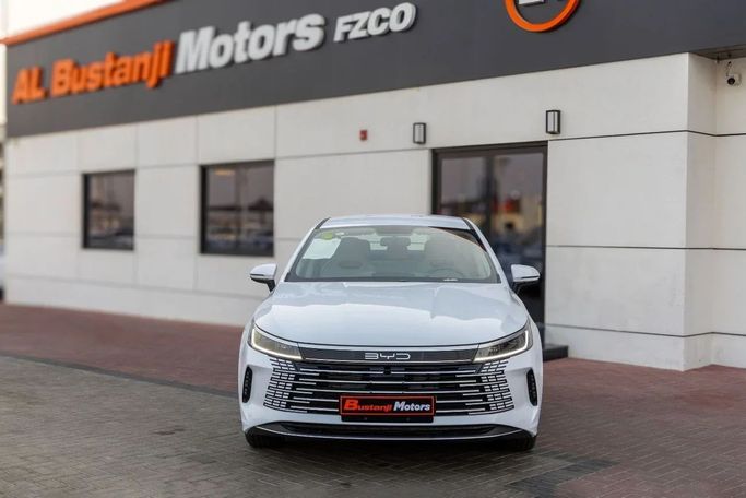 New BYD Destroyer 05, 1.5 l, 2025 in Dubai by Albustanji Motors FZCO, White color.  | AUTO.AE