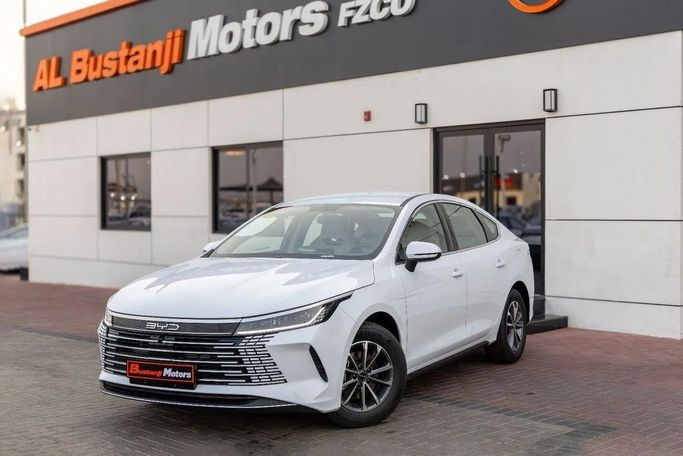 New BYD Destroyer 05, 1.5 l, 2025 in Dubai by Albustanji Motors FZCO, White color.  | AUTO.AE