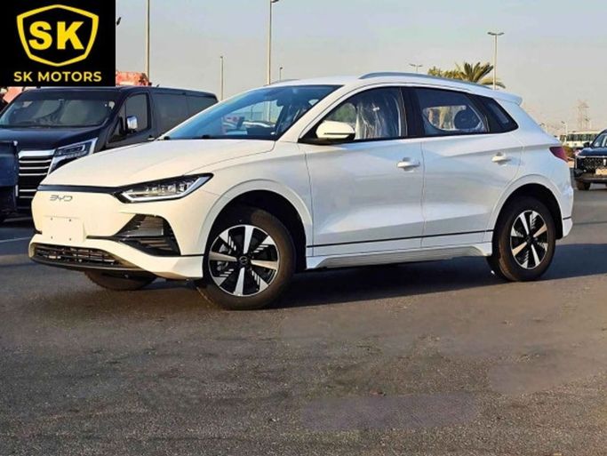 New BYD e2 I Facelift, 2024 in Dubai by SK Motors, White color. Chinese Specs | AUTO.AE
