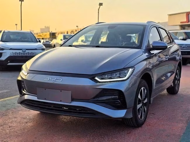 New BYD e2 I Facelift, 2025 in Dubai by Soltan Auto, Grey color. Chinese Specs | AUTO.AE