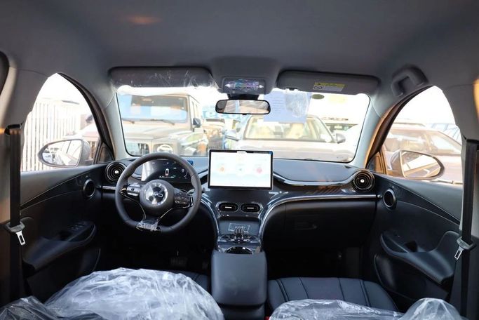 New BYD e2 I Facelift, 2025 in Dubai by Top Euro Cars, Grey color.  | AUTO.AE