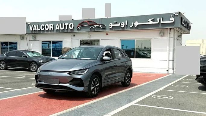 New BYD e2 I Facelift, 2025 in Dubai by Valcor Auto, Grey color. Chinese Specs | AUTO.AE