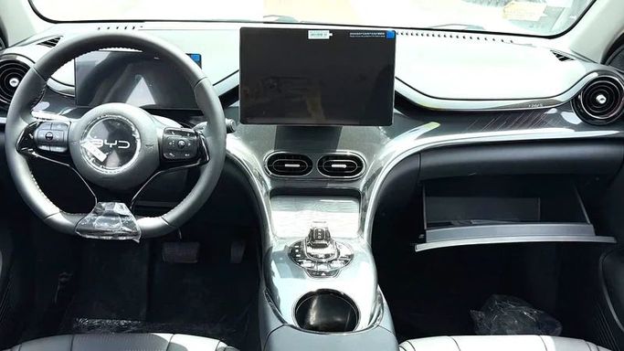 New BYD e2 I Facelift, 2025 in Dubai by Valcor Auto, Grey color. Chinese Specs | AUTO.AE