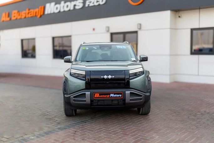 New BYD FangChengBao Leopard 3, 2025 in Dubai by Albustanji Motors FZCO, Green color.  | AUTO.AE