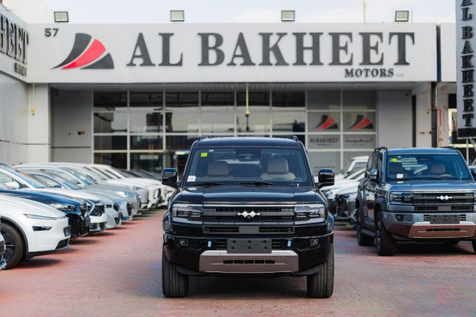 جديدة BYD FangChengBao Leopard 5 أنا شد الوجه, 1.5 l, 2025 في في دبي من Albakheet Motors، اللون أسود. المواصفات الصينية | AUTO.AE