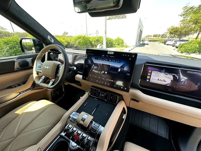 New BYD FangChengBao Leopard 8, 2.0 l, 2024 in Dubai by Formula Motors, Black color. Chinese Specs | AUTO.AE