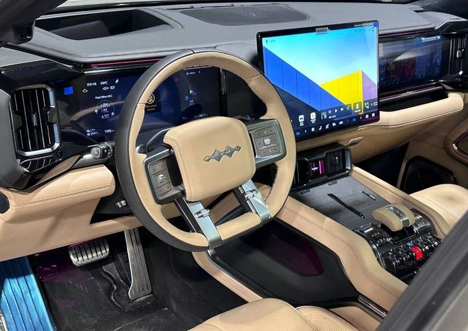 New BYD FangChengBao Leopard 8, 1.5 l, 2025 in Dubai by The One Motors, Golden color. Chinese Specs | AUTO.AE