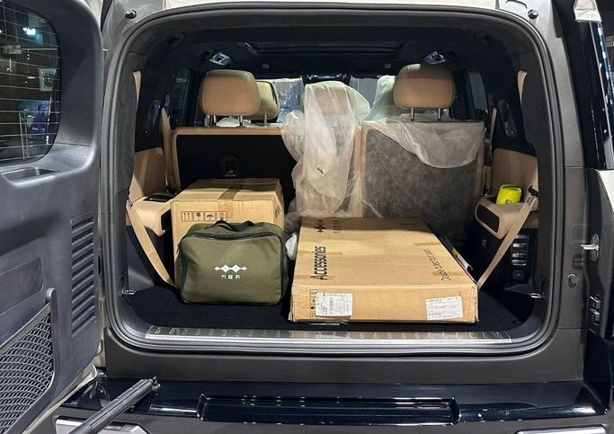 New BYD FangChengBao Leopard 8, 1.5 l, 2025 in Dubai by The One Motors, Golden color. Chinese Specs | AUTO.AE