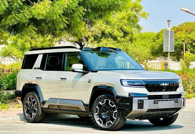 New BYD FangChengBao Leopard 8, 2.0 l, 2025 in Dubai by Metro Motors, Golden color. Chinese Specs | AUTO.AE