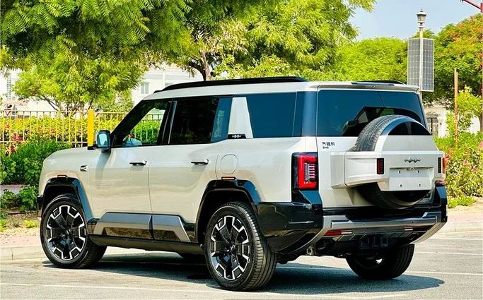 New BYD FangChengBao Leopard 8, 2.0 l, 2025 in Dubai by Metro Motors, Golden color. Chinese Specs | AUTO.AE