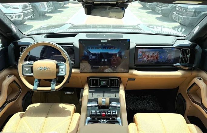 New BYD FangChengBao Leopard 8, 1.5 l, 2025 in Dubai by Valcor Auto, Black color. Chinese Specs | AUTO.AE