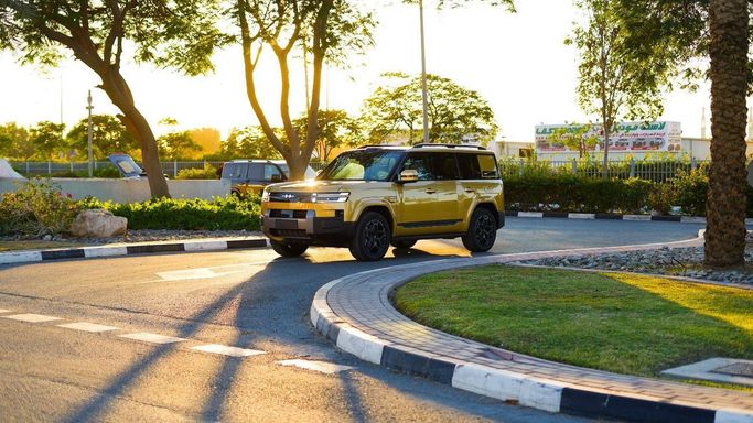 Новый BYD FangChengBao Titanium 7, 1.5 л, 2025 в Дубае от Mars Automobiles Trading LLC Золотистый цвет.  | AUTO.AE