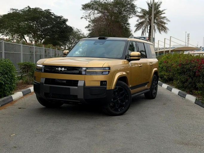 New BYD FangChengBao Titanium 7, 1.5 l, 2025 in Dubai by VIP Stars, Golden color. Chinese Specs | AUTO.AE