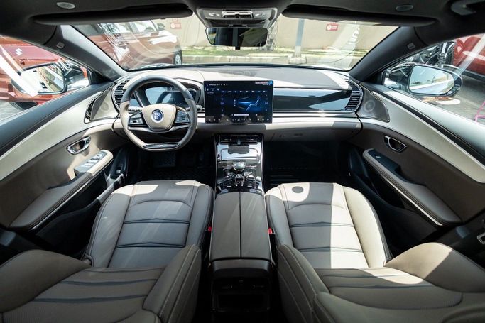 New BYD Han I Facelift, 1.5 l, 2024 in Dubai by Linda Cars, Black color. Chinese Specs | AUTO.AE