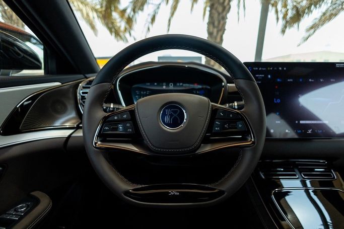 New BYD Han I Facelift, 1.5 l, 2024 in Dubai by Linda Cars, Black color. Chinese Specs | AUTO.AE