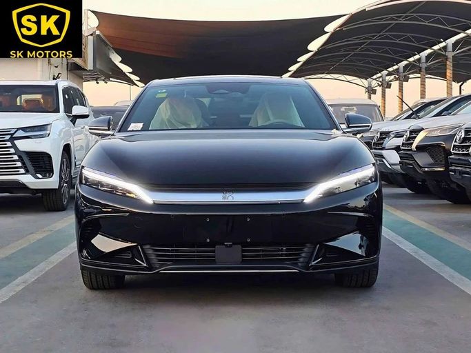 Новый BYD Han I Рестайлинг, 2024 в Дубае от SK Motors Черный цвет. Китайская | AUTO.AE