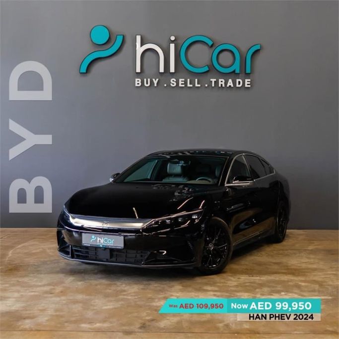 مستعملة BYD Han أنا فيس ليفت 2, 1.5 l, 2024 في في دبي من Hi Car Approved Pre-Owned Cars Showroom، اللون أسود. أخرى | AUTO.AE | إعلان #264604