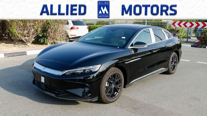 جديدة BYD Han أنا فيس ليفت, 1.5 l, 2025 في في دبي من Allied Motors، اللون أسود. المواصفات الصينية | AUTO.AE | إعلان #267228