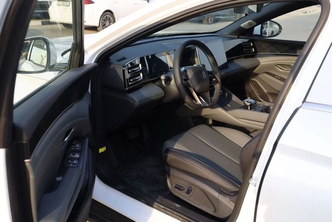 New BYD Qin DM-i II, 1.5 l, 2024 in Dubai by Top Euro Cars, White color.  | AUTO.AE