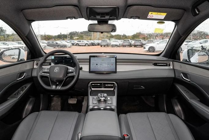 New BYD Qin DM-i III, 1.5 l, 2025 in Dubai by Billion auto, White color. Chinese Specs | AUTO.AE