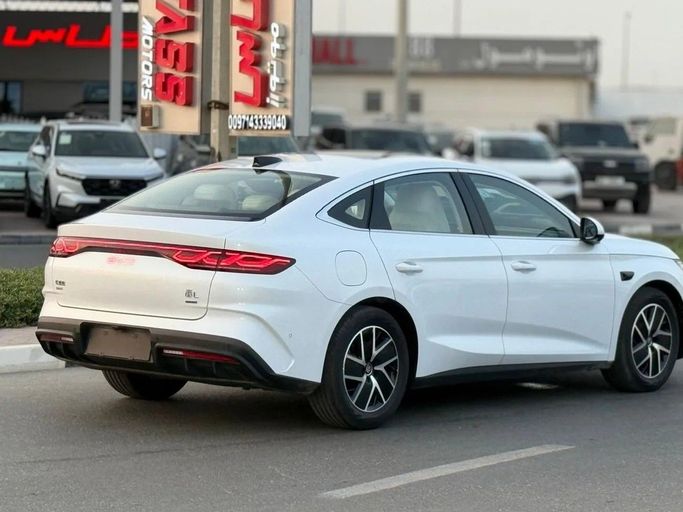 New BYD Qin DM-i II, 1.5 l, 2025 in Dubai by JR Auto, White color. Chinese Specs | AUTO.AE