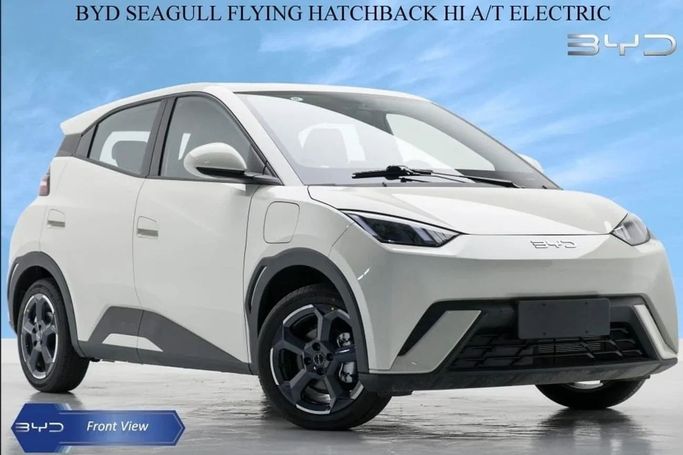 New BYD Seagull (Libird 2) I, 2024 in Dubai by Mohamed Hakim Motors, White color. Chinese Specs | AUTO.AE