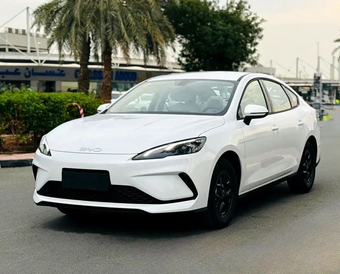 New BYD Seal 05, 1.5 l, 2025 in Dubai by Verified Hub Used Automobile Trading LLC, White color. Chinese Specs | AUTO.AE