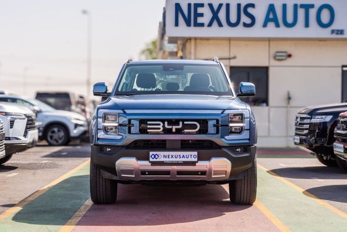 جديدة BYD Shark, 1.5 l, 2026 في في دبي من Nexus Auto FZE، اللون أزرق. مواصفات الخليج | AUTO.AE