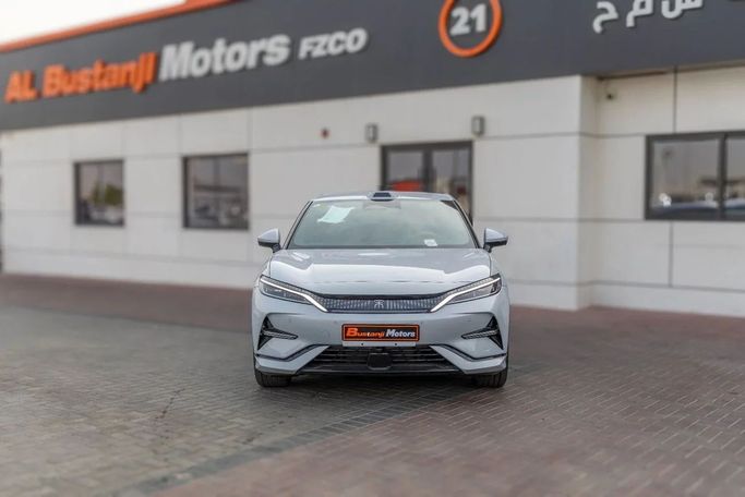 New BYD Song L, 2025 in Dubai by Albustanji Motors FZCO, White color.  | AUTO.AE