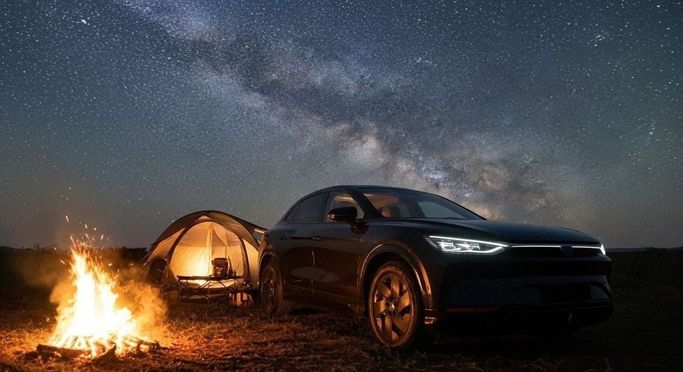 Новый BYD Song L, 2025 в Дубае от SALEM WALY AUTO FZE Черный цвет. Китайская | AUTO.AE