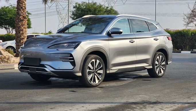 New BYD Song Plus I Facelift, 2024 in Dubai by Alwan Global Cars, Grey color. Other | AUTO.AE