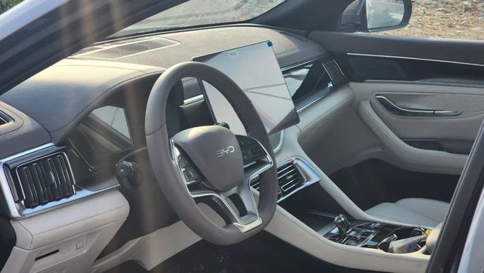 New BYD Song Plus I Facelift, 2024 in Dubai by Alwan Global Cars, Grey color. Other | AUTO.AE