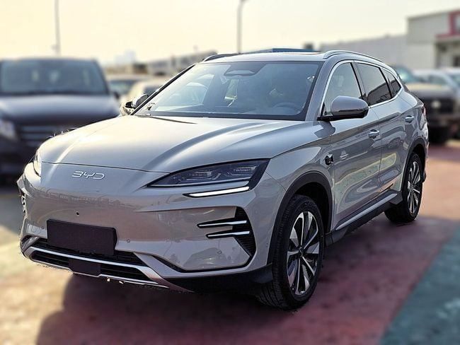 Used BYD Song Plus I Facelift, 2025 in Dubai by Soltan Auto, Grey color. Chinese Specs | AUTO.AE