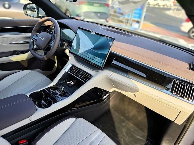 Used BYD Song Plus I Facelift, 2025 in Dubai by Soltan Auto, Grey color. Chinese Specs | AUTO.AE