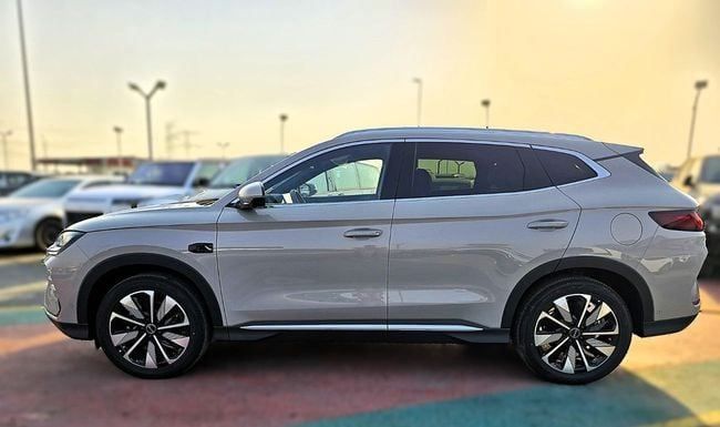 Used BYD Song Plus I Facelift, 2025 in Dubai by Soltan Auto, Grey color. Chinese Specs | AUTO.AE