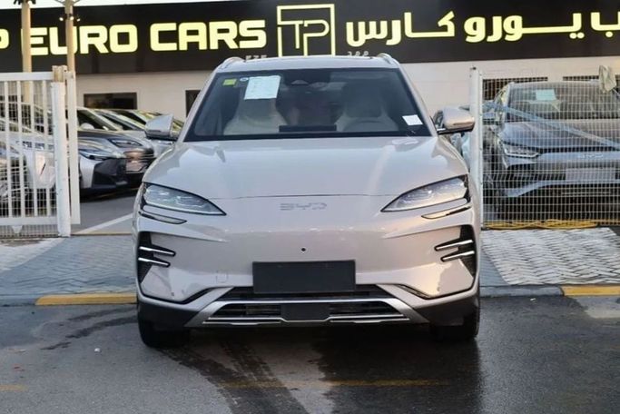 New BYD Song Plus I Facelift, 2025 in Dubai by Top Euro Cars, Grey color.  | AUTO.AE