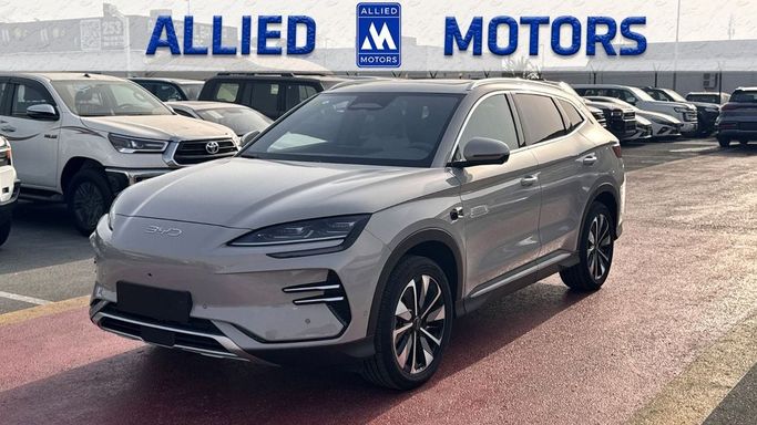 Used BYD Song Plus I Facelift, 2025 in Dubai by Allied Motors, Silver color. Chinese Specs | AUTO.AE