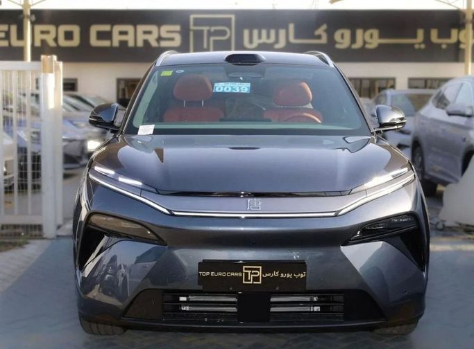 New BYD Tang L, 2025 in Dubai by Top Euro Cars, Grey color.  | AUTO.AE