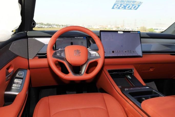 New BYD Tang L, 2025 in Dubai by Top Euro Cars, Grey color.  | AUTO.AE