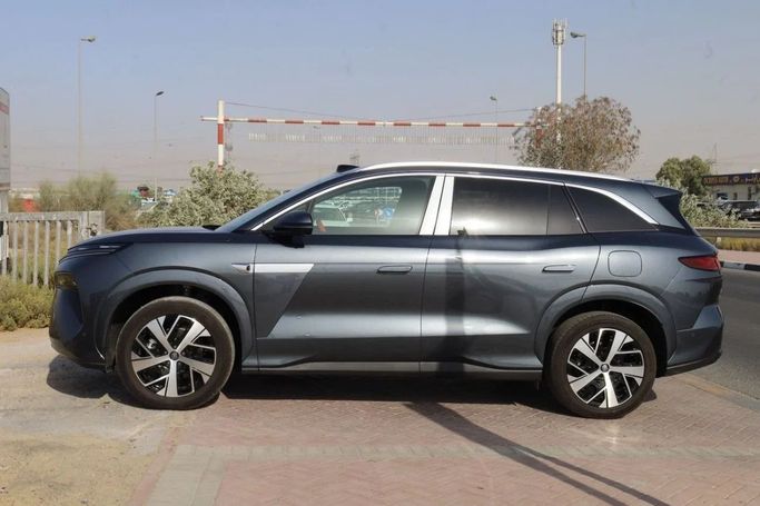 New BYD Tang L, 2025 in Dubai by Top Euro Cars, Grey color.  | AUTO.AE