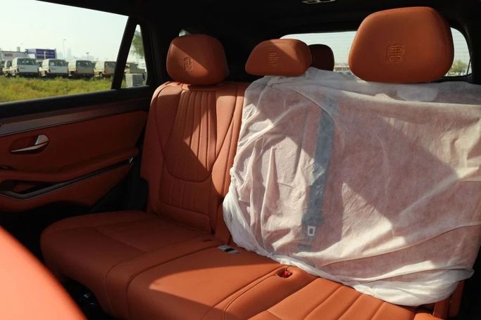 New BYD Tang L, 2025 in Dubai by Top Euro Cars, Grey color.  | AUTO.AE