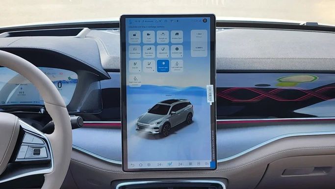 Новый BYD Tang II Рестайлинг, 2024 в Дубае от Alwan Global Cars Белый цвет. Other | AUTO.AE
