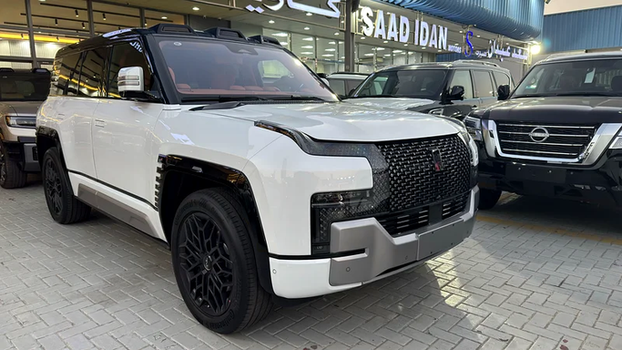 New BYD Yangwang U8, 2.0 l, 2025 in Dubai by Carica Cars, White color. Chinese Specs | AUTO.AE