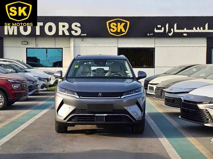 New BYD Yuan Up, 2025 in Dubai by SK Motors, Grey color. Chinese Specs | AUTO.AE