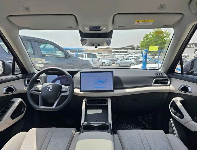 New BYD Yuan Up, 2025 in Dubai by SK Motors, Grey color. Chinese Specs | AUTO.AE