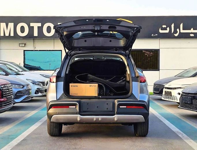 New BYD Yuan Up, 2025 in Dubai by SK Motors, Grey color. Chinese Specs | AUTO.AE