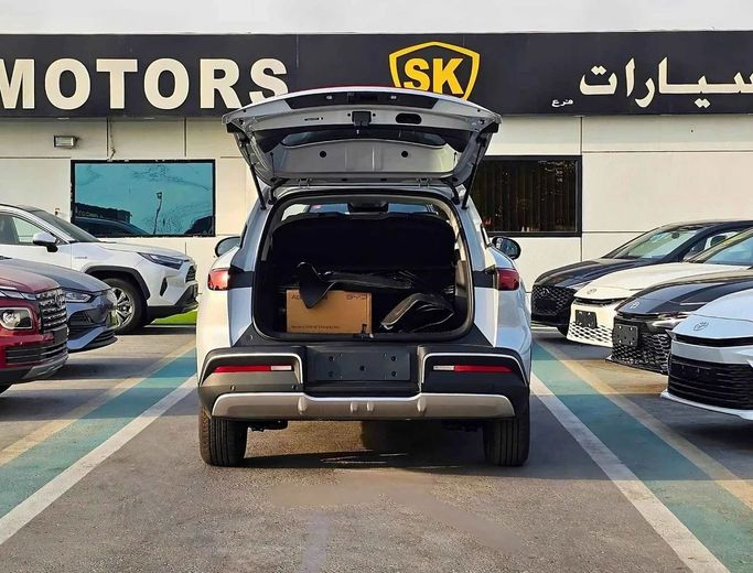 New BYD Yuan Up, 2025 in Dubai by SK Motors, White color. Chinese Specs | AUTO.AE