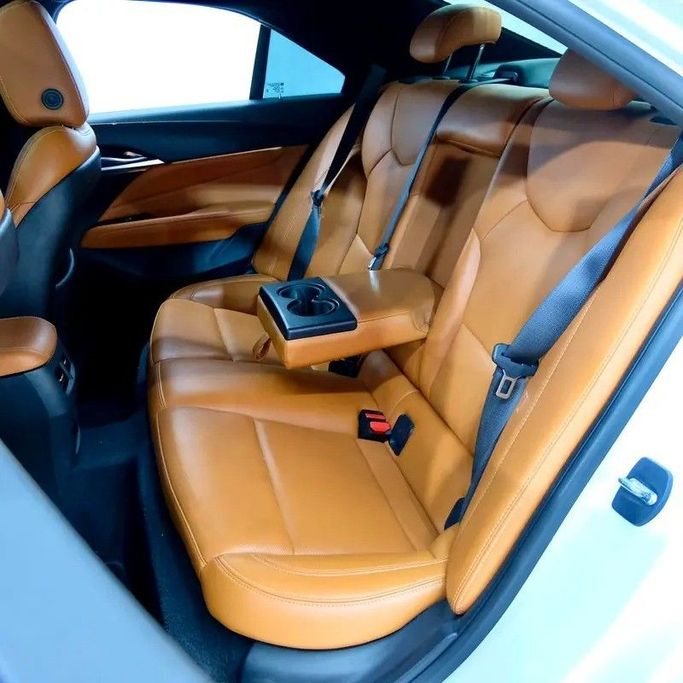 Used Cadillac CT4 I, 2.0 l, 2020 in Dubai by Carzilla Motors, White color. GCC Specs | AUTO.AE