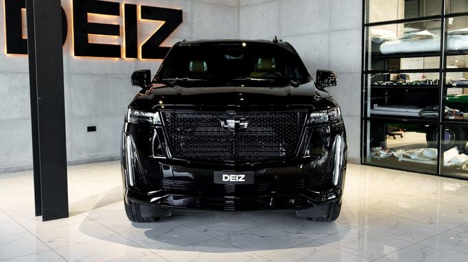 Cadillac Escalade V, 2024 business suv 5 dr. for rent in Dubai by DEIZ, black color | AUTO.AE