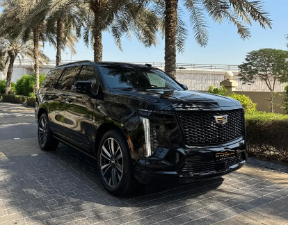 Cadillac Escalade ESV V (T1XX) Рестайлинг, 2025 внедорожник 5 дв. бизнес класса в Дубае от Left lane rent a car llc черный цвет | AUTO.AE | Объявление #1464